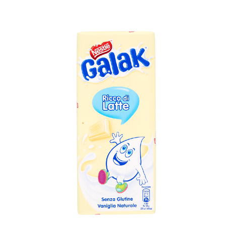 Nestlè Schokoladenriegel Nestle Galak Cioccolato Bianco Weiße Schokolade (100 gr)