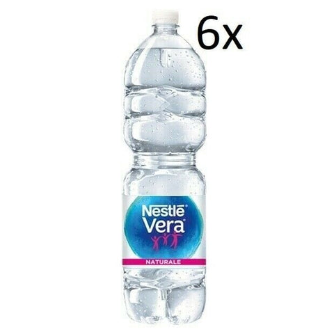 Nestlè Vera Acqua Minerale Naturale Natürliches Mineralwasser 6x2Lt - Italian Gourmet