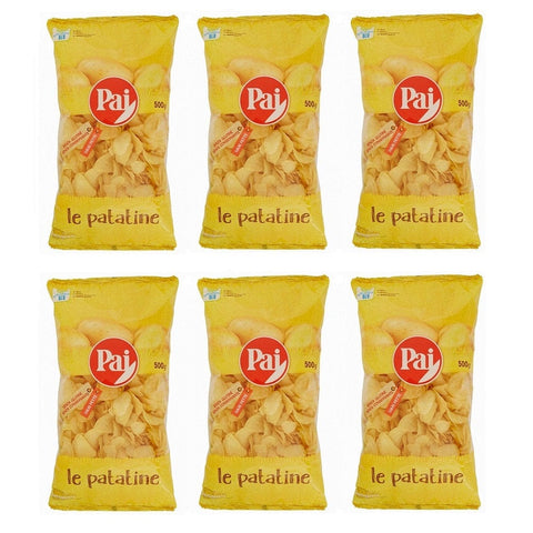 Pai Patatine Chips Kartoffelchips 500g - Italian Gourmet