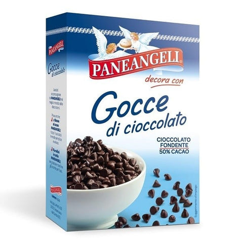Paneangeli Gocce di Cioccolato Schokoladenstückchen (125 g) - Italian Gourmet