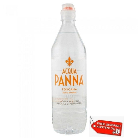 24x Panna Acqua Minerale Naturale Natürliches Mineralwasser Einweg PET 750ml - Italian Gourmet