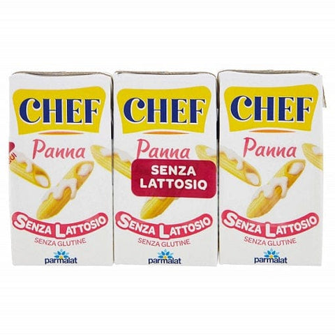 Parmalat Chef Panna Senza Lattosio Sahne Laktosefrei Gluten-frei 125ml - Italian Gourmet