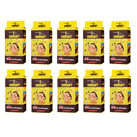 10x Passalacqua Mehari Neapolitanischer Gemahlener Kaffee 250g - Italian Gourmet