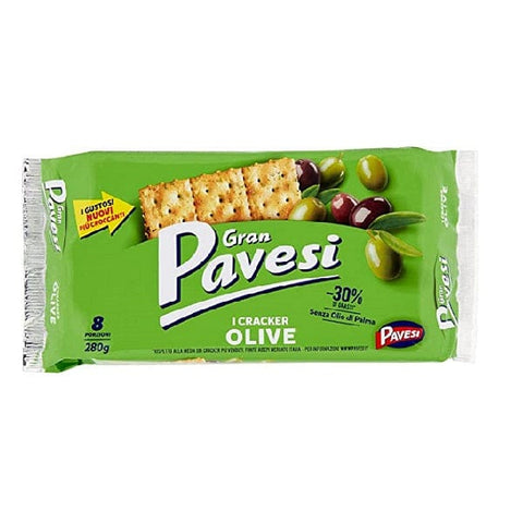 Pavesi Crackers Oliven 250g - Italian Gourmet