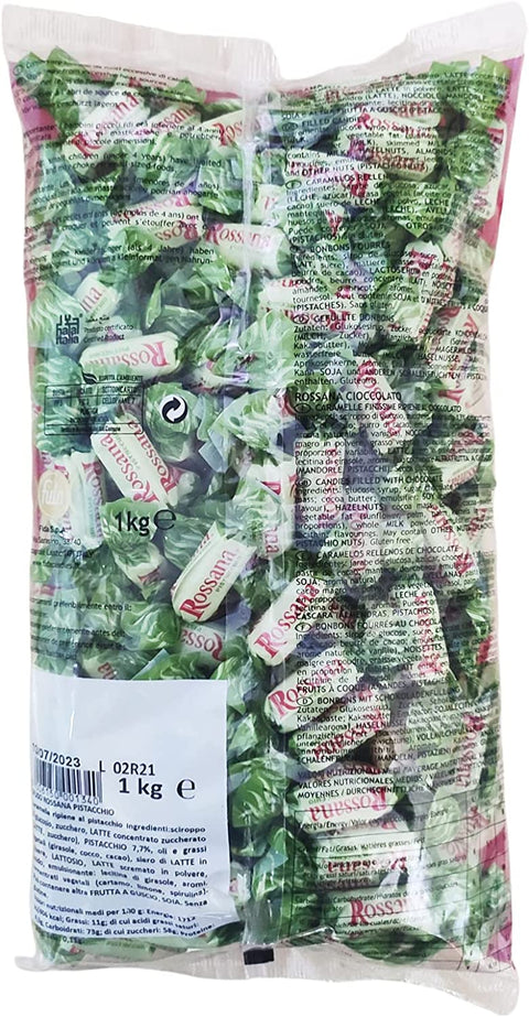 Perugina bonbon Fida Süßigkeiten Rossana Pistacchio mit Gefüllt mit Pistazien creme Geschmack italien Bonbon Lollies 1000g