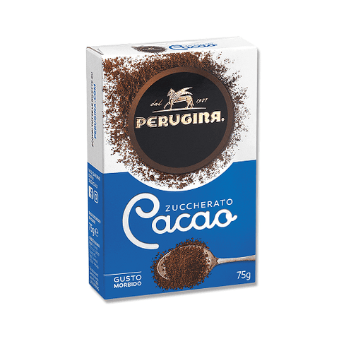 Perugina Cacao Zuccherato Gesüßtes Kakaopulver 75g - Italian Gourmet