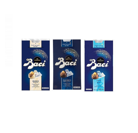 Testpackung Baci Perugina Classico Bianco Latte (3x200g) glutenfrei - Italian Gourmet
