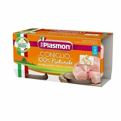 Plasmon Coniglio homogenisiertes Kaninchen 2x80g - Italian Gourmet