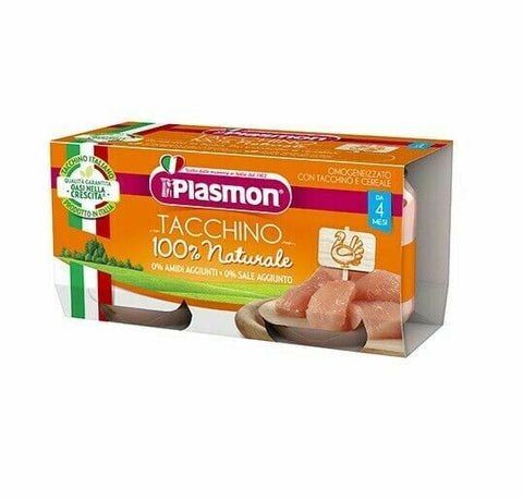 Plasmon Tacchino homogenisierte Türkei 2x80g - Italian Gourmet