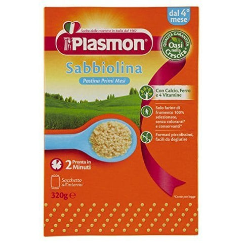 Plasmon Sabbiolina Pastina Kleine Nudeln (320 g) - Italian Gourmet
