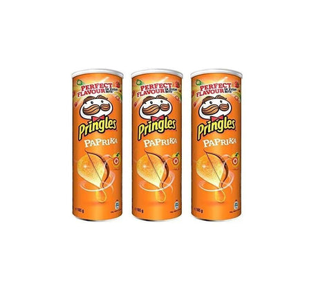 Pringles Paprika pack 3x165g - Italian Gourmet