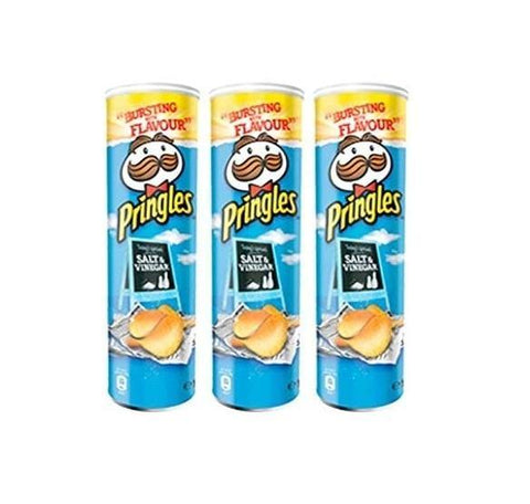 Pringles Salt and Vinegar pack 3x160g - Italian Gourmet