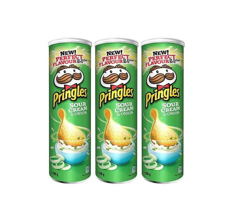 Pringles Sour Cream Onion 3x160g - Italian Gourmet