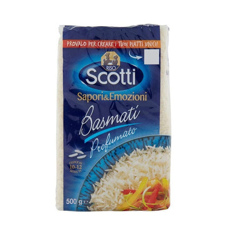 Riso Scotti Basmati Profumato italienischer feiner Reis 500g - Italian Gourmet