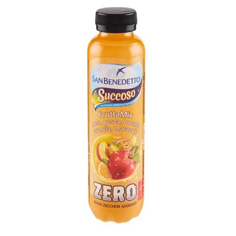 San Benedetto Succoso Frutta Mix Zero Gemischter Fruchtsaft PET 40cl - Italian Gourmet