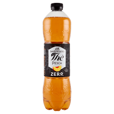 San Benedetto Soft Drink San Benedetto Thè alla Pesca Zero Peach Italienischer Eistee 1,5L