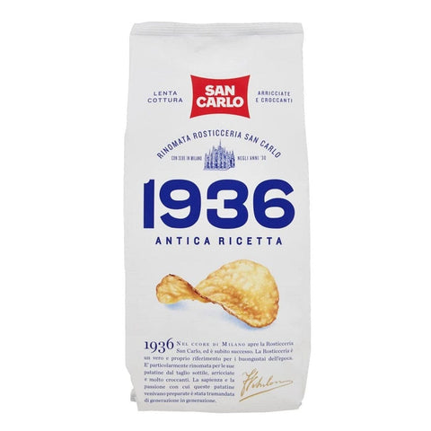 San Carlo Chips San Carlo 1936 Antica Ricetta Patatine Chips Kartoffelchips 150g