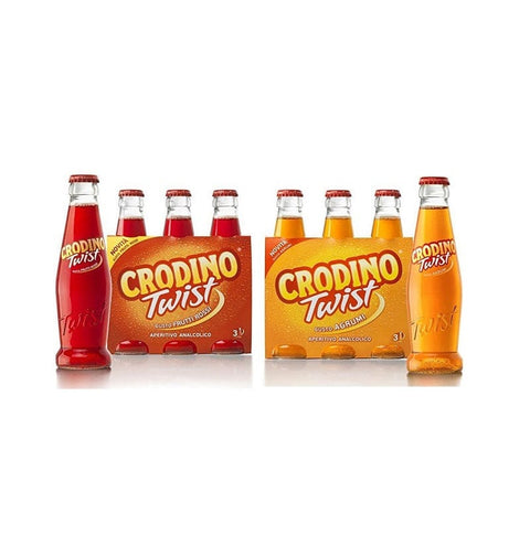 Testpaket San Pellegrino Crodino Twist Zitrusfrüchte und rote Früchte 6x175ml - Italian Gourmet