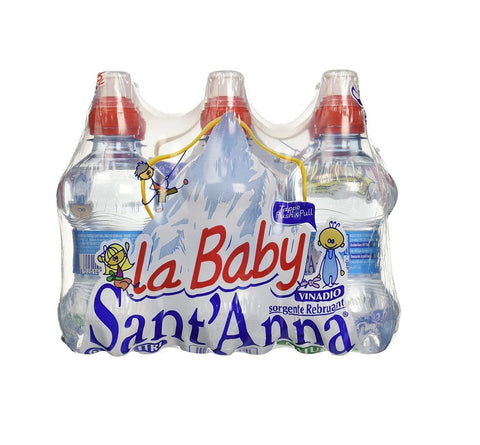 Sant'Anna Acqua Minerale Naturale La Baby italienisches Wasser PET 6x250ml - Italian Gourmet