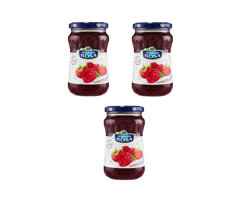 Santa Rosa Marmelade 3x350g Santa Rosa Lamponi Italienische Himbeermarmelade 350g 8006040660008