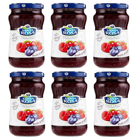 Santa Rosa Frutti di Bosco Italienische Gemischte Beeren Marmelade 350g - Italian Gourmet