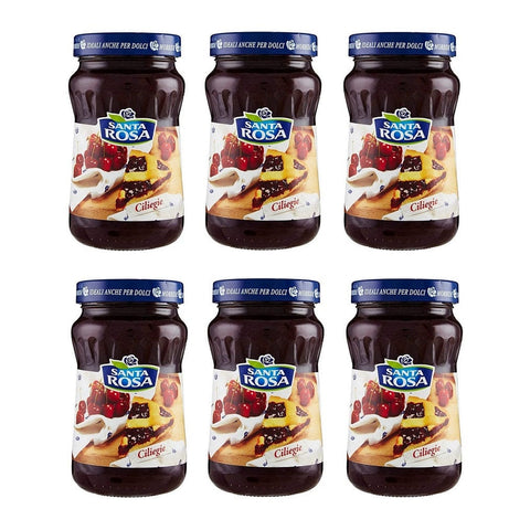 Santa Rosa Ciliegie Italienische Kirschmarmelade 600g - Italian Gourmet