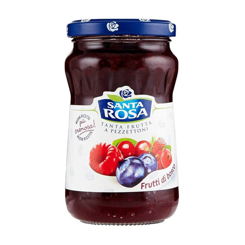 Santa Rosa Frutti di Bosco Italienische Gemischte Beeren Marmelade 350g - Italian Gourmet