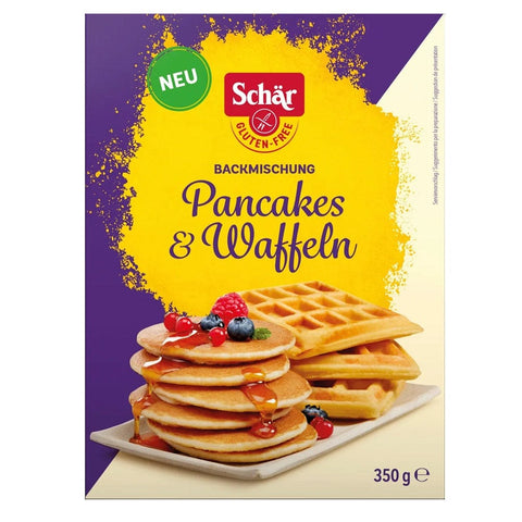 Schar Brot Schär Backmischung Pancakes & Waffeln glutenfrei, 350 g 8008698037652