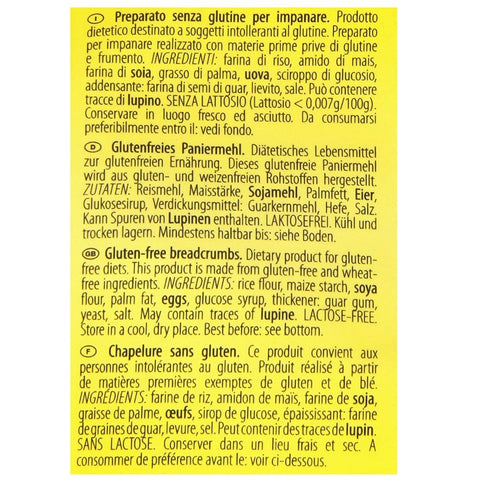 Schar Brot Schär Gluten Free Pan Gratí für Präparat zum Panieren 300g 8008698004753
