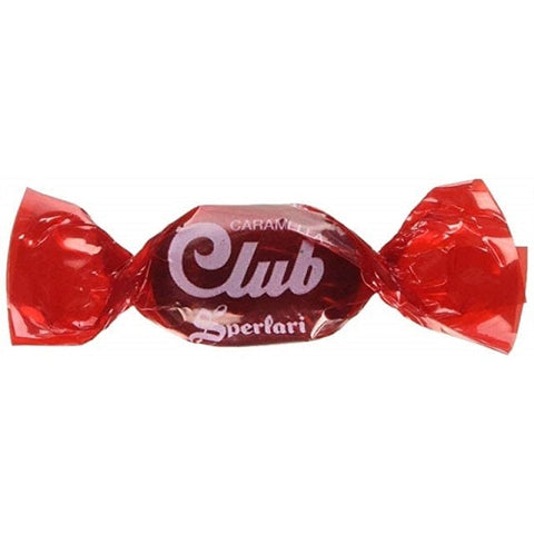 Sperlari Club Rossa Caramelle Dure Bonbons mit Menthol und Eukalyptus 1Kg - Italian Gourmet