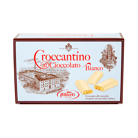 Sperlari Weihnachtssüßigkeiten 1x300g Sperlari Croccantino al cioccolato bianco (300g) 8001975045418