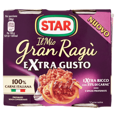 Star Il Mio Gran Ragù Extra Gusto (2x180g) - Italian Gourmet