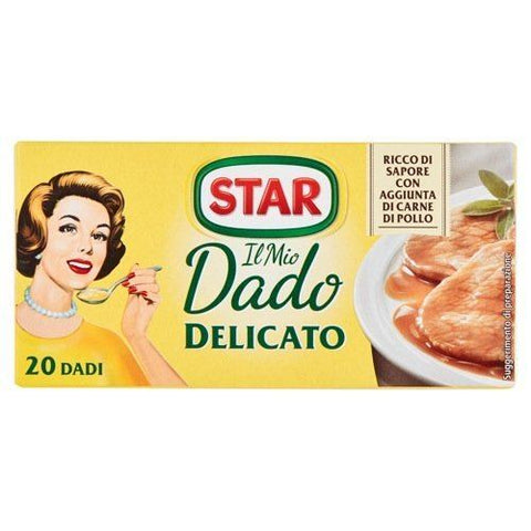 Star Il Mio Dado Delicato - Brühwürfel Hühner (20 Würfel 200g) - Italian Gourmet