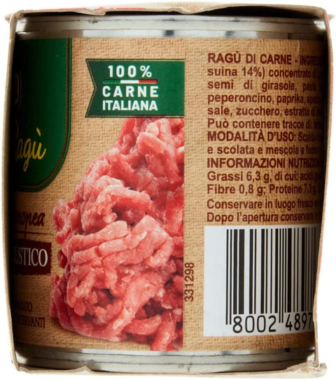 Star verzehrfertige Sauce Star Il Mio Gran Ragù Ispirazione Partenopea con Macinato Rustico Neapolitanische Inspiration mit Rustic Minced (2x100g) 80024897