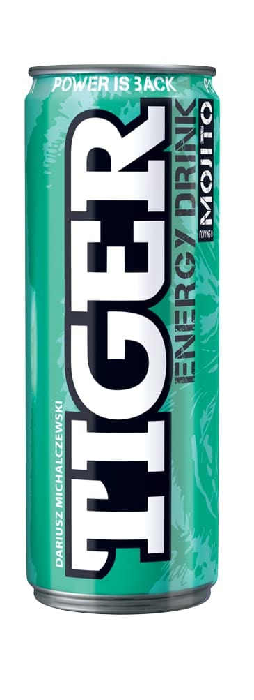 Tiger Energy Drink Tiger Energy Drink Mojito Energiegetränk mit Mojito-Geschmack Einweg Dose 250ml
