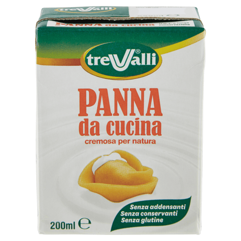 Trevalli Kochsahne Trevalli Panna Da Cucina U.H.T. Lunga Conservazione 200ml
