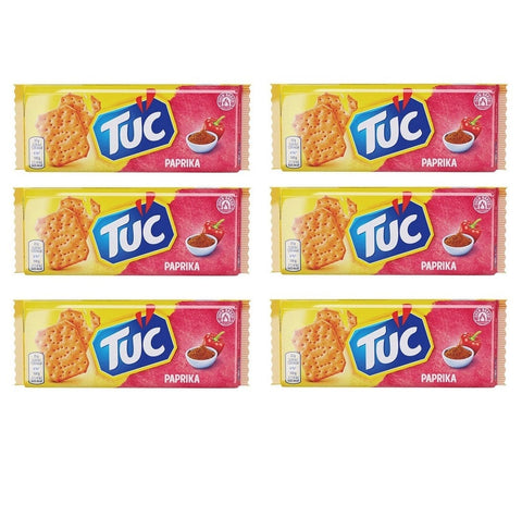 Tuc Paprika Gesalzener Snacks mit Paprika Cracker 100g - Italian Gourmet