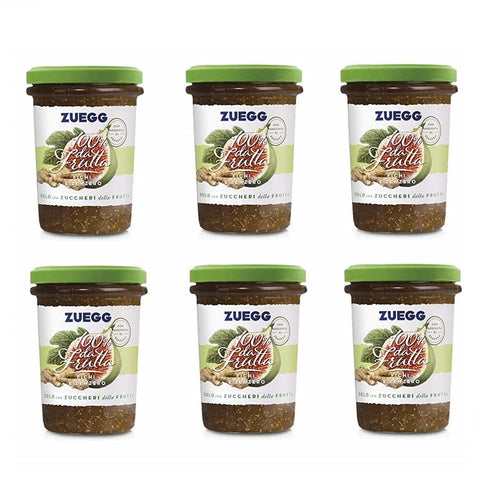 Zuegg Fichi e Zenzero 100% Frucht Feigen und Ingwer Marmelade 250g - Italian Gourmet