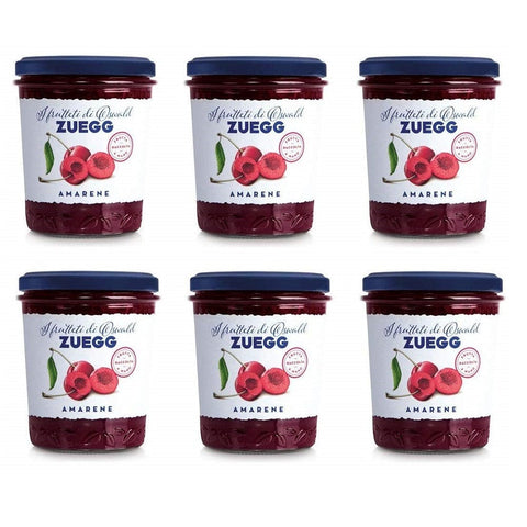 Zuegg Amarene Italienische Marmelade Schwarzkirsche 320g - Italian Gourmet