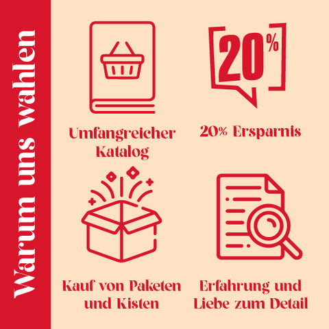 Wussten Sie von den vielen Vorteilen in unserem Katalog?