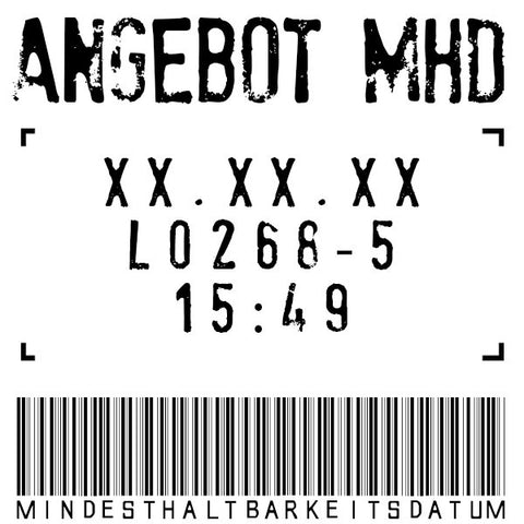 MHD Mindesthaltbarkeitsdatum