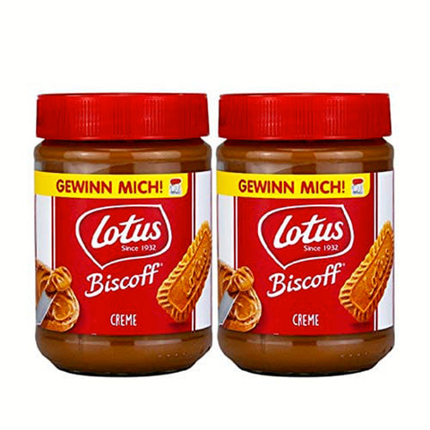 Lotus Biscoff Brotaufstrich, 2er Pack 1 Stk Original italienisch Gebäck