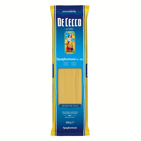 De Cecco Pasta 100% Italienisch Spaghettoni n. 412 Nudeln 500g 5x Original italienisch