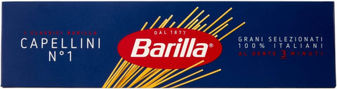 0 Längliche Pasta Barilla - Capellini n.1 6er Pack (6x500g)