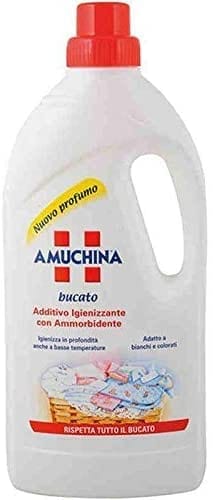0 Spezialwaschmittel 6x Amuchina bucato 1 L hygienische Wäscheentfernen entfernen Sie Bakterien