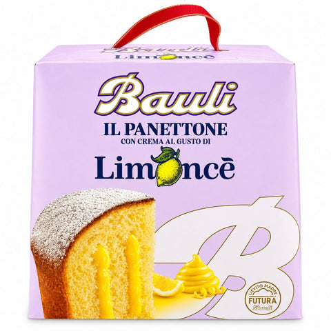 4x Bauli Il Panettone Limoncè mit Creme mit Limoncè-Geschmack 700 g