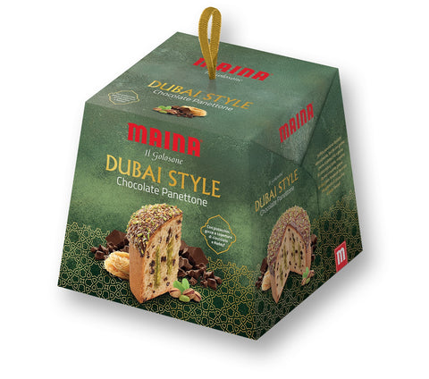 3x Maina Dubai Style Chocolate Panettone 750g