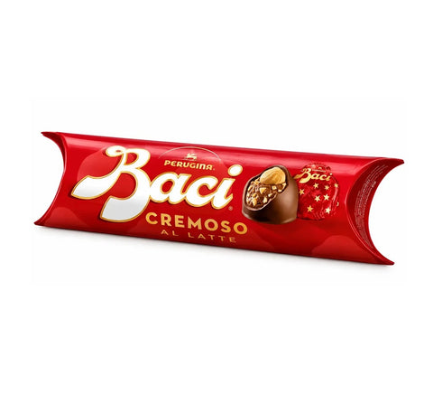 12x Perugina Baci Cremoso al latte Cremige Milchcreme (3 Stück pro Tube)