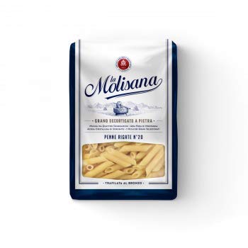 10x Pasta La molisana 100% Italienisch penne rigate n° 20 Nudeln 500g