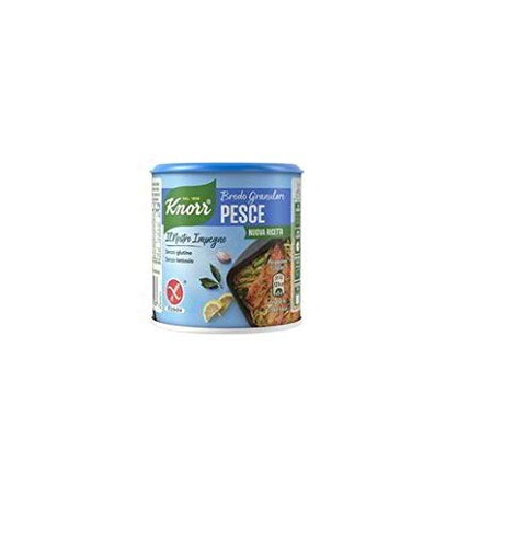 Knorr Brodo Granulare Nuova Ricetta Pesce Granulierte Brühe Fisch 150 Gr